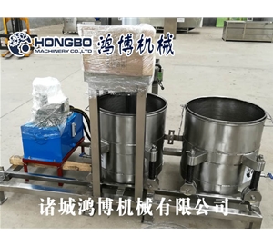 酒渣分離壓榨機(jī)發(fā)往北京豐臺(tái)